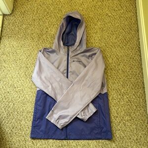 Columbia Girl's Sportswear Purple and Lavender Rain Jacket Size XL Style KG3712